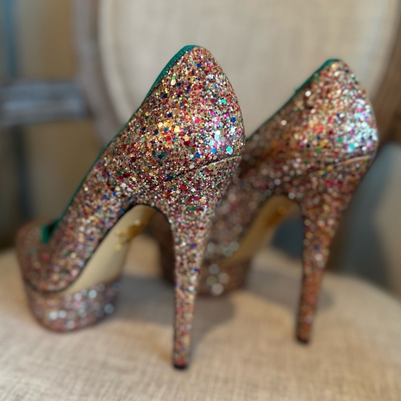 Charlotte Olympia Glitter Platform - Picture 2 of 5